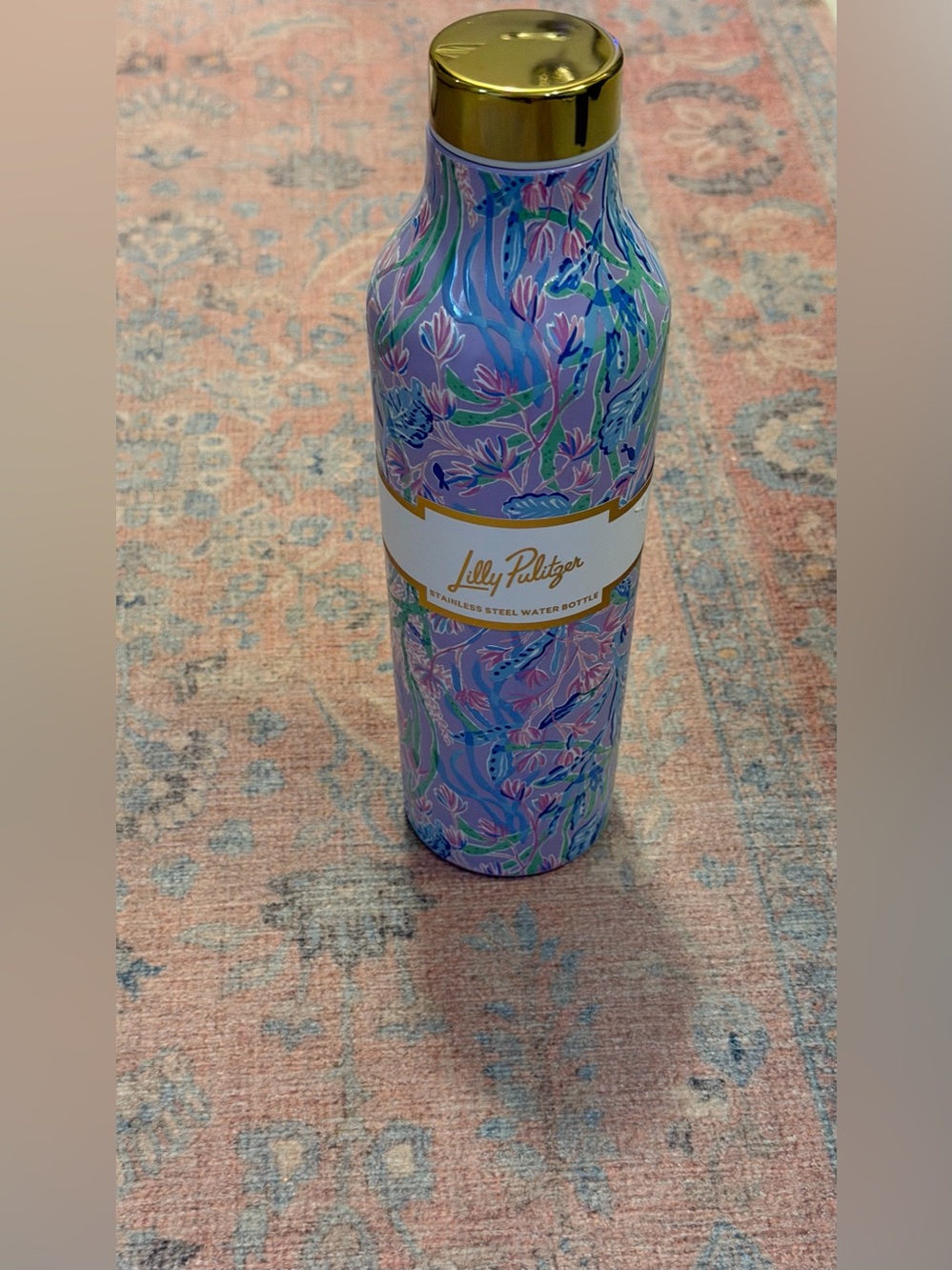 Brand New Lilly Pulitzer Seacret Escape Stainless Steel Water Bottle - Picture 4 of 9